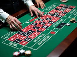 Live Blackjack betting interface showing bet placement and action buttons